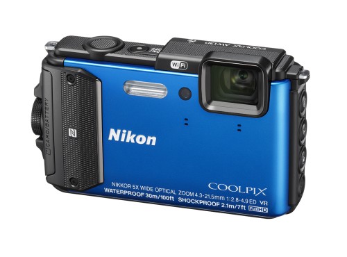Nikonin uudet vesitiiviit COOLPIX-seikkailukamerat sukellukseen ja kiipeilyyn